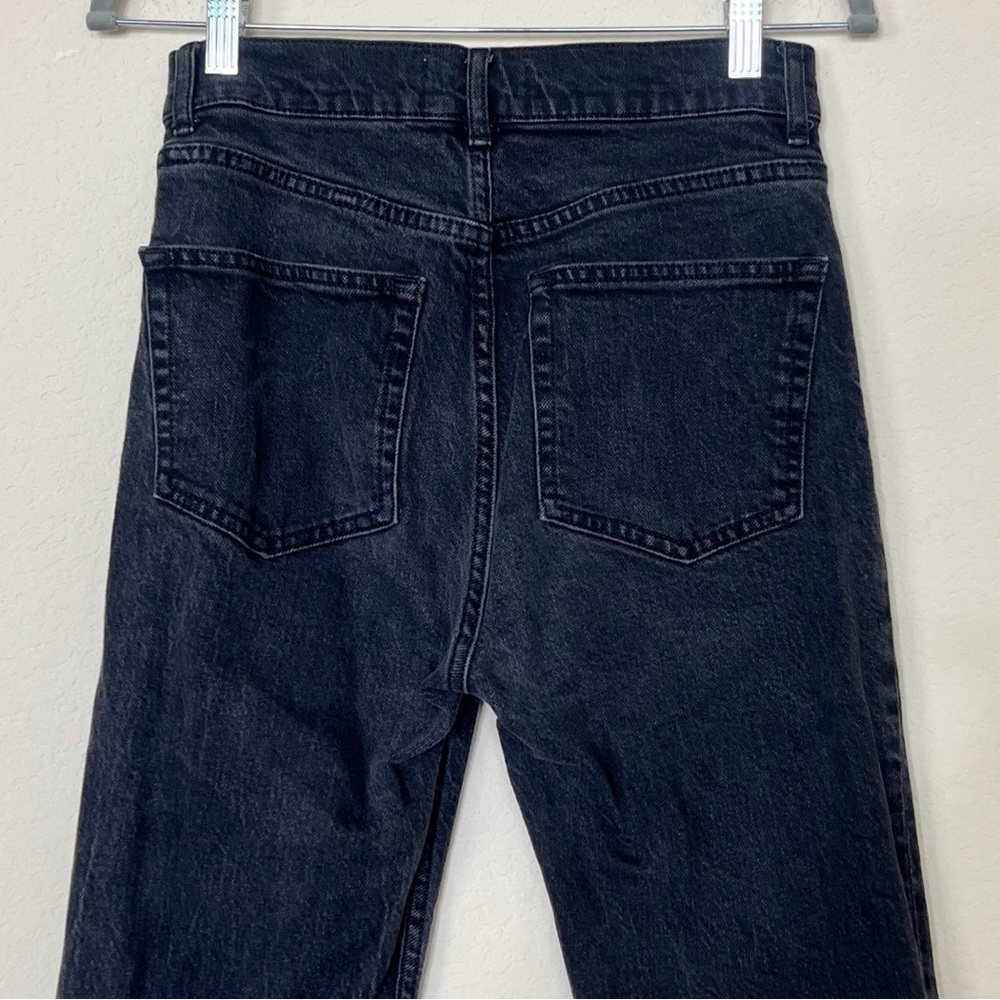 Reformation High‎ Rise Slim Leg Washed Black Jean - Picture 8 of 11